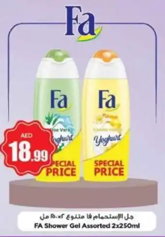 Nesto FA Shower Gel Assorted 2 x 250ml offer