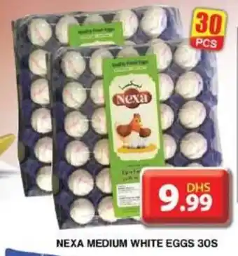 Grand Hyper Market NEXA MEDIUM WHITE EGGS 30'S offer