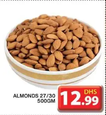 Grand Hyper Market ALMONDS 27/30 500GM offer