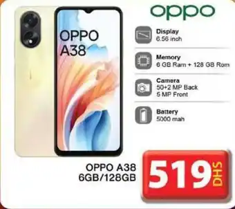 Grand Hyper Market OPPO A38 6GB/128GB offer