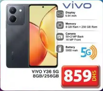 Grand Hyper Market VIVO Y36 5G 8GB/256GB offer