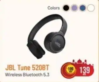 Safari Hypermarket JBL Tune 520BT Wireless Bluetooth 5.3 offer