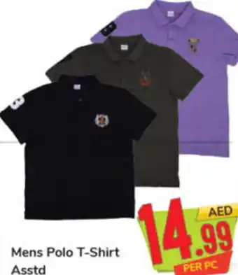 Day To Day Mens Polo T-Shirt Asstd offer