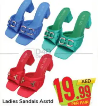 Day To Day Ladies Sandals Asstd offer