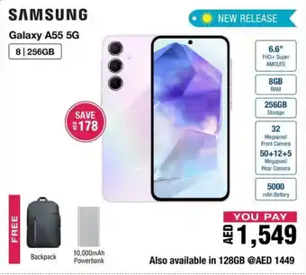 Jumbo SAMSUNG Galaxy A55 5G 8 256GB offer