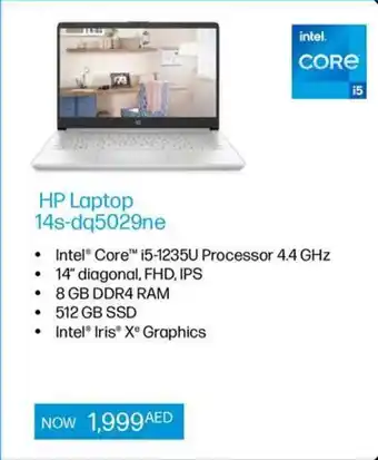Jumbo HP Laptop 14s dq5029ne offer