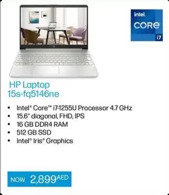 Jumbo HP Laptop 15s fq5146ne offer