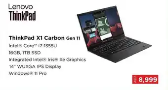 Jumbo Lenovo ThinkPad X1 Carbon Gen 11 offer