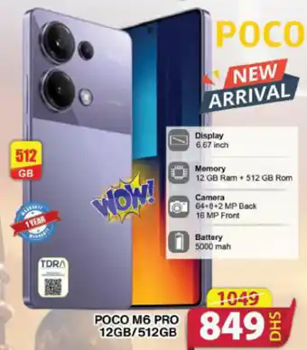 Grand Hyper Market POCO M6 PRO 12GB/512GB offer