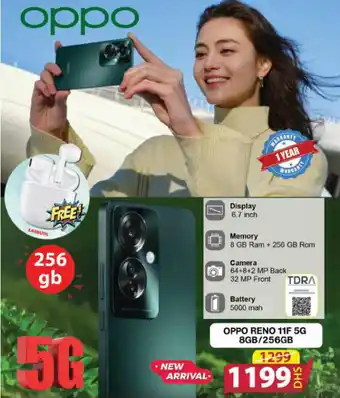 Grand Hyper Market OPPO RENO 11F 5G 8GB/256GB offer