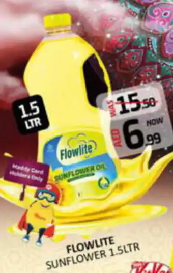 Al Madina Hypermarket FLOWLITE SUNFLOWER 1.5LTR offer