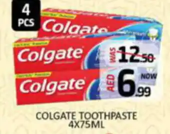 Al Madina Hypermarket COLGATE TOOTHPASTE 4X75ML offer