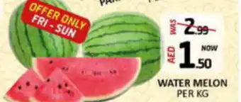 Al Madina Hypermarket WATER MELON PER KG offer