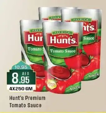 West Zone Supermarket Hunt's Premium Tomato Sauce 4X250 GM offer