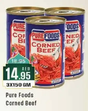 West Zone Supermarket Pure Foods Corned Beef 3X150 GM offer