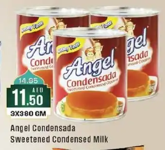 West Zone Supermarket Angel Condensada Sweetened Condensed Milk 3X380 GM offer