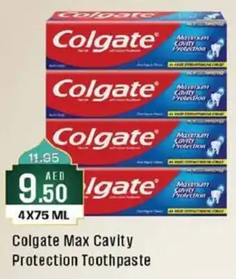 West Zone Supermarket Colgate Max Cavity Protection Toothpaste 4X75 ML offer