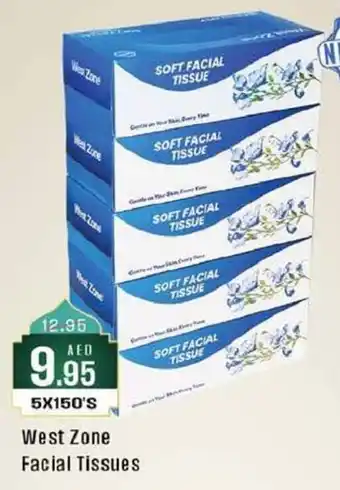 West Zone Supermarket Facial Tissues offer