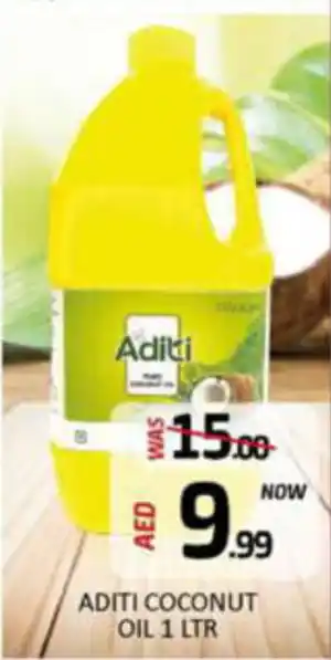 Al Madina Hypermarket ADITI COCONUT OIL 1 LTR offer