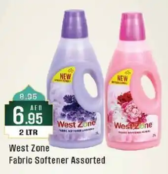 West Zone Supermarket Fabric Softener Assorted 2 LTR offer