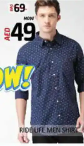 Al Madina Hypermarket RIDE LIFE MEN SHIRT offer