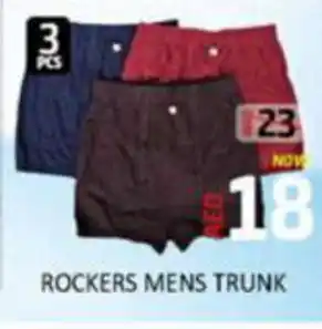 Al Madina Hypermarket ROCKERS MENS TRUNK offer