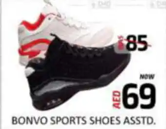 Al Madina Hypermarket BONVO SPORTS SHOES ASSTD offer