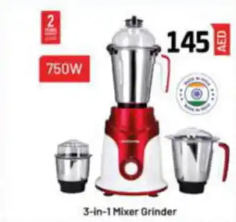 Al Madina Hypermarket 3 in 1 Mixer Grinder offer