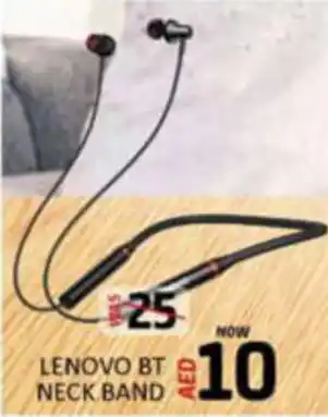 Al Madina Hypermarket LENOVO BT NECK BAND offer