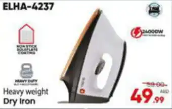 Al Madina Hypermarket Heavy weight Dry Iron offer