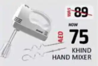 Al Madina Hypermarket KHIND HAND MIXER offer