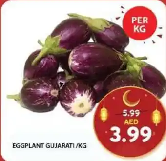 Grand Hyper Market EGGPLANT GUJARATI /KG offer