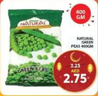Grand Hyper Market NATURAL GREEN PEAS 400GM offer
