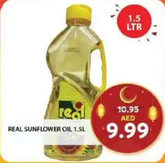 Grand Hyper Market REAL SUNFLOWER OIL 1.5L offer