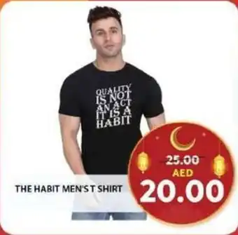 Grand Hyper Market THE HABIT MEN'S T SHIRT offer