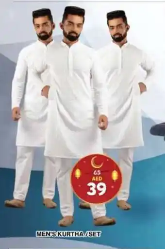 Grand Hyper Market MEN'S KURTHA/SET offer