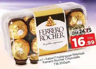 Nesto Ferrero Rocher Chocolate T16 200gm offer