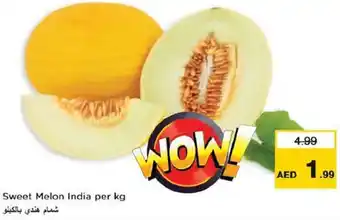 Nesto Sweet Melon India per kg offer