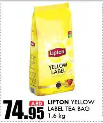 KM Trading LIPTON YELLOW LABEL TEA BAG 1.6 kg offer