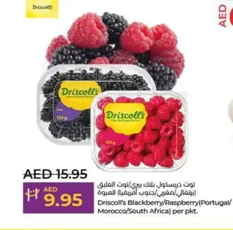 Lulu Hypermarket Driscoll's Blackberry Raspberry Portugal Morocco South Africa per pkt offer