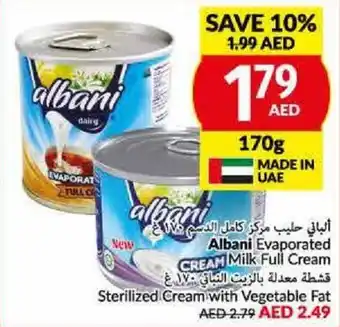 Viva Albani Evaporated Milk Full Cream Sterilized Cream with Vegetable Fat 170G offer