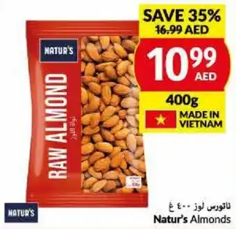 Viva Natur's Almonds 400G offer
