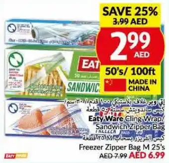 Viva Eaty Ware Cling Wrap Sandwich Zipper Bag Freezer Zipper Bag M 25s 50s 100ft offer