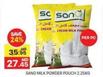 Al Madina SANO MILK POWDER POUCH 2.25KG offer