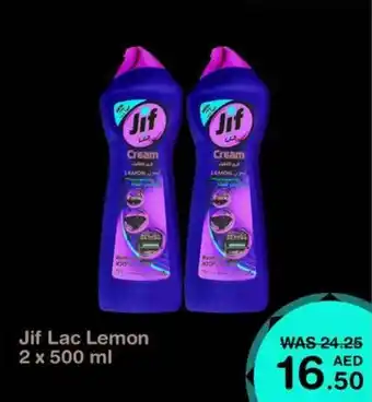 Choithrams Jif Lac Lemon 2X500ML offer