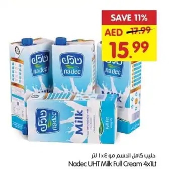 Gala Supermarket Nadec UHT Milk Full Cream 4x1Lt offer