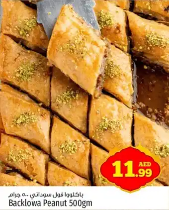 Kenz Hypermarket Backlowa Peanut 500gm offer