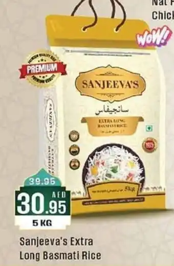 West Zone Supermarket Sanjeeva's ExtrLong Basmati Rice offer