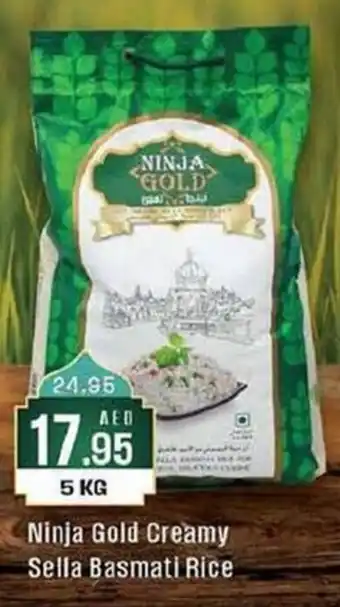 West Zone Supermarket Ninja Gold Creamy Sella Basmati Rice offer