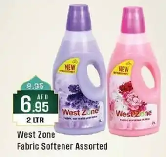 West Zone Supermarket West Zone Fabric Softener Assorted offer